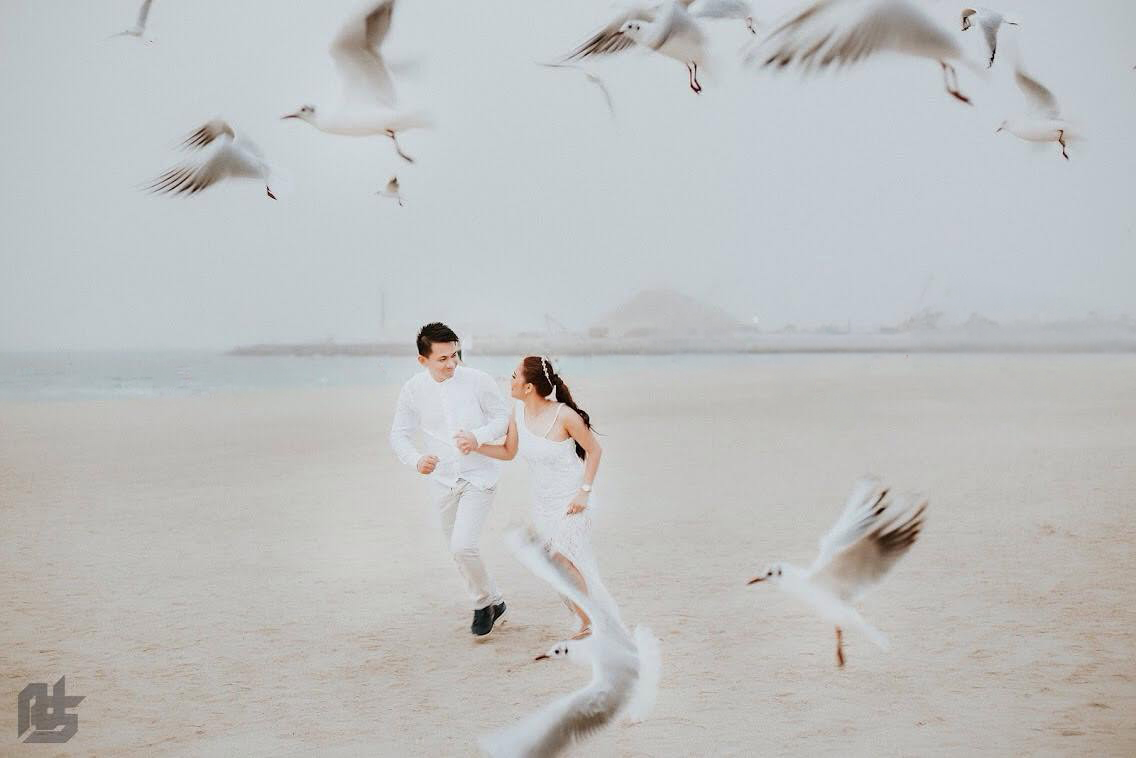 Dubai Sunset Wedding Ceremony